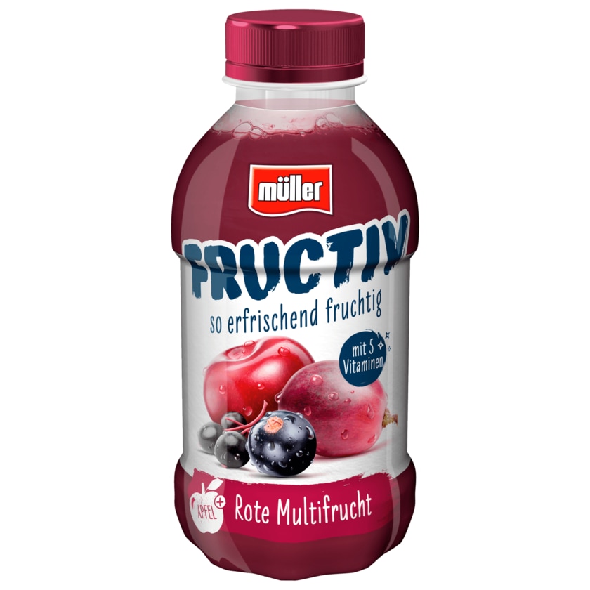 Müller Fructiv Roter Multivitamin 440ml